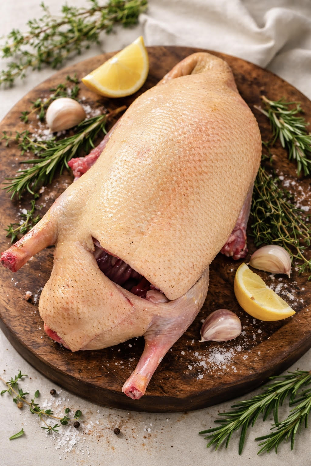 Canard éviscéré - Maison Raspide