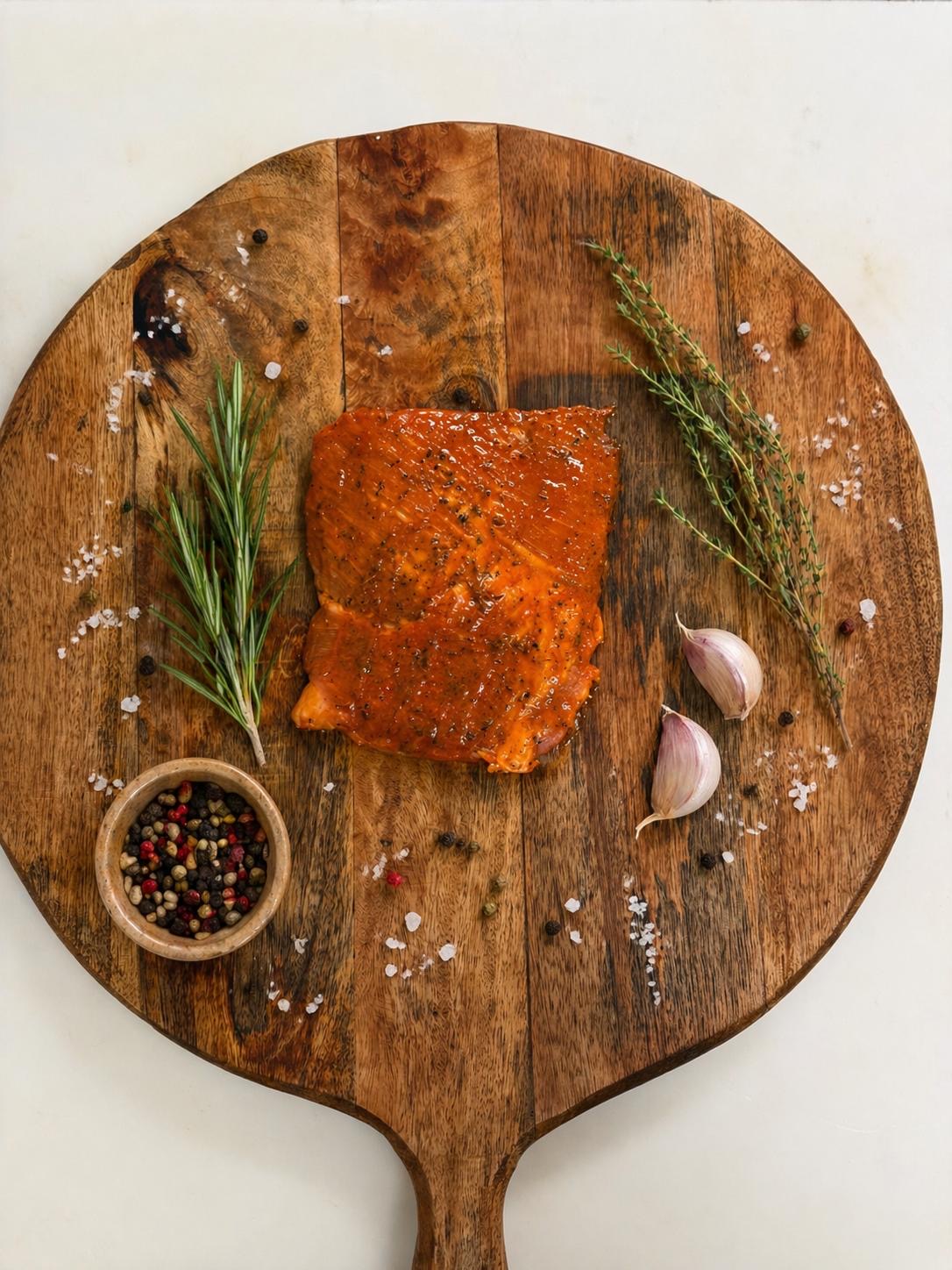Carbonnade de porc marinée - Maison Raspide
