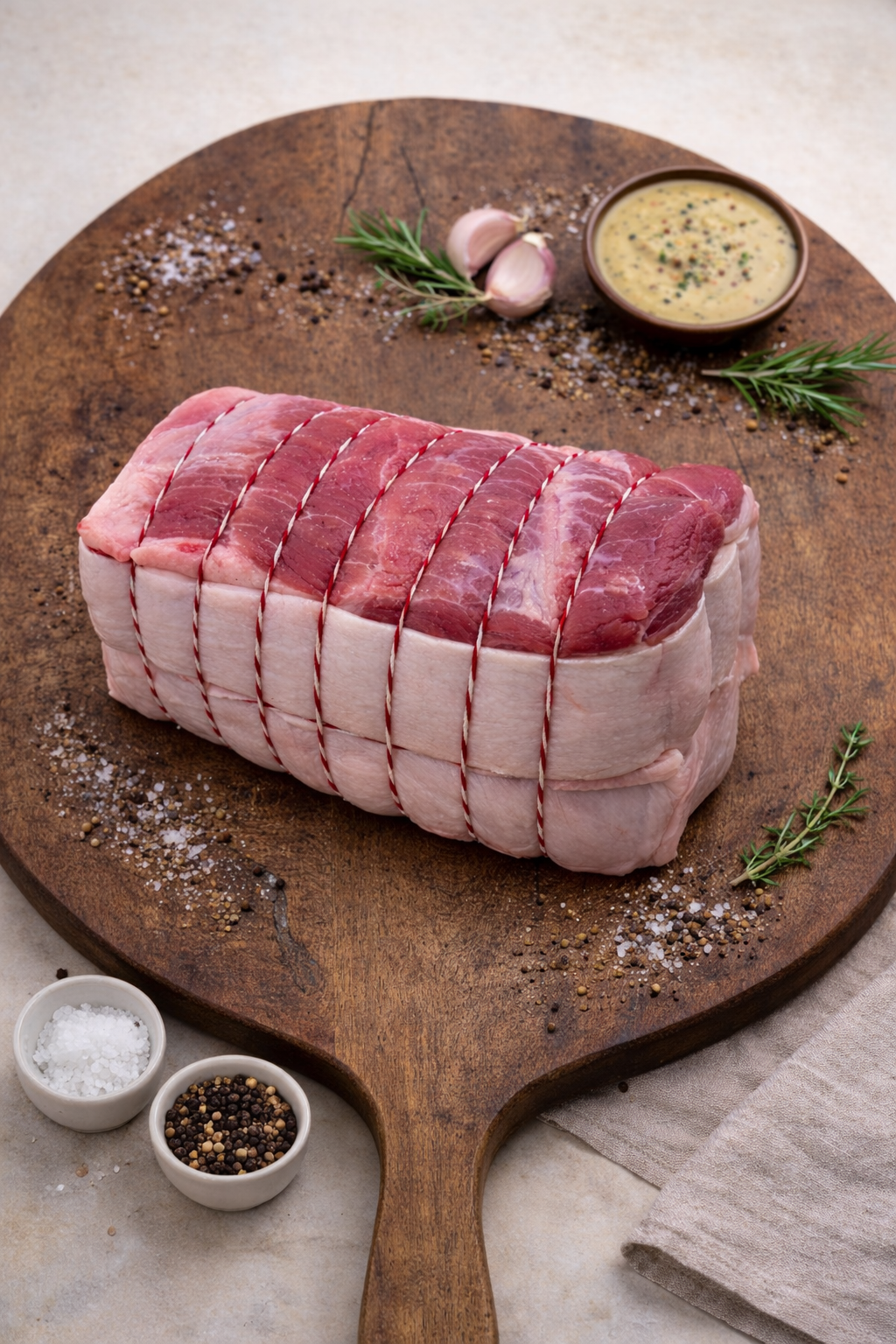 Rôti de porc échine - Maison Raspide