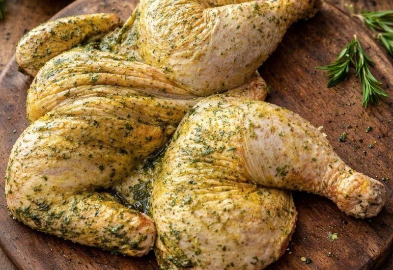 Poulet Crapaudine - Maison Raspide