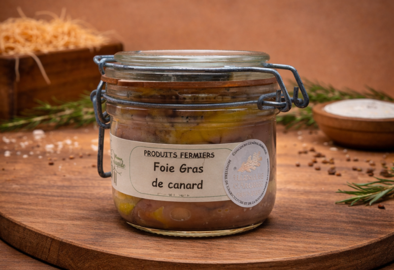 Foie gras de canard - Maison Raspide