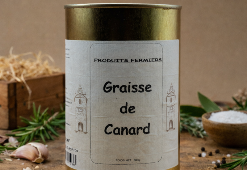 Graisse de canard - Maison Raspide