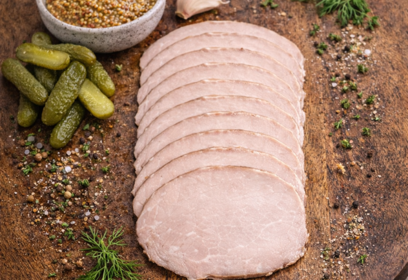 Rôti de porc cuit - Maison Raspide