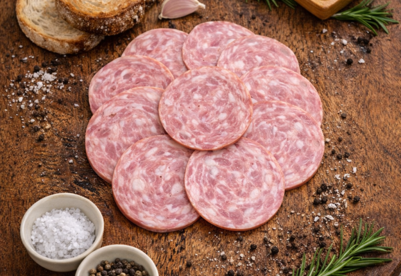 Saucisson à l’ail - Maison Raspide