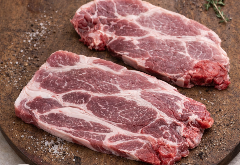 Côte de porc échine - Maison Raspide