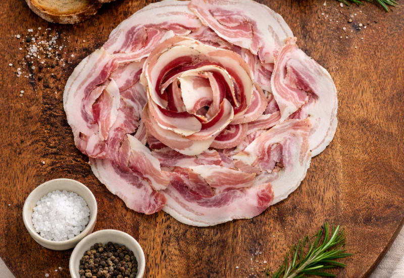 Poitrine de cochon séchée - Maison Raspide
